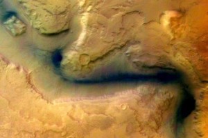 Das Reull-Tal auf dem Mars
